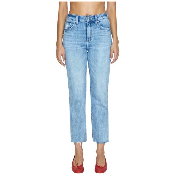 NEW PISTOLA monroe high rise cigarette cropped jeans in monet vintage